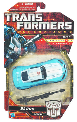 Tranformers Generations 6 Inch Action Figure Deluxe Class (2010 Wave 4) - Blurr