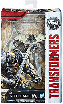 Tranformers The Last Knight 6 Inch Action Figure Deluxe Class (2017 Wave 2) - Steelbane (Sub-Standard Packaging)