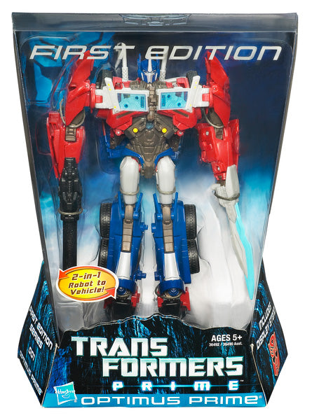Transformers Prime 8 Inch Action Figure Voyager Class - Optimus Prime (Non Mint Packaging)