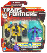 Transformers 6 Inch Action Figure Combiner 2-Pack Wave 2 - Sledge with Throttler (Excavator)