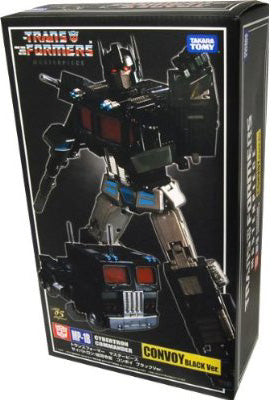 Transformers 12 Inch Action Figure Masterpiece Collection - Optimus Prime Black Convoy MB-1B