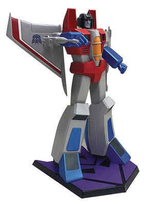 Transformers Animated 9 Inch Statue Figure 1/8 Scale PVC - Starscream