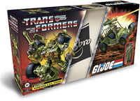 Transformers Collaborative G.I. Joe Mash-Up 9 Inch Action Figure - Bumblebee A.W.E. Striker & Lonzo Stalker Wilkinson