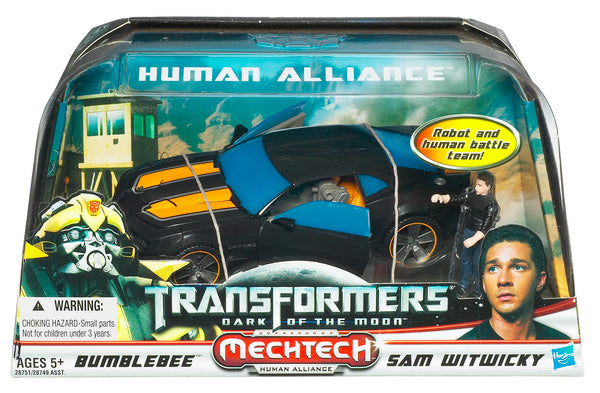 Transformers Dark of the Moon 6 Inch Action Figure Human Alliance Wave 1 - Bumblebbe with Sam Witwicky