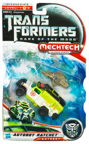 Transformers Dark of the Moon 6 Inch Action Figure Mechtech Deluxe Class Wave 1 - Autobot Ratchet