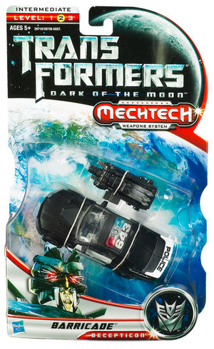 Transformers Dark of the Moon 6 Inch Action Figure Mechtech Deluxe Class Wave 2 - Barricade