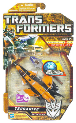 Transformers 6 Inch Action Figure Deluxe Class (2010 Wave 3) - Terradive (European Fighter Jet)
