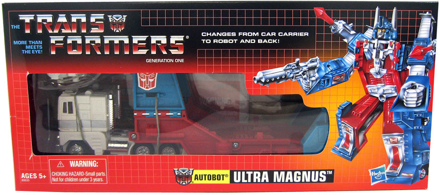 Transformers Generation 1 6 Inch Action Figure Commenmorative Series 1 - Ultra Magnus