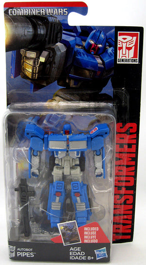 Transformers Generation Combiner Wars 4 Inch Action Figure Legends Class Wave 5 - Pipes (Sub-Standard Packaging)
