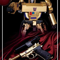 Transformers Generation One 12 Inch Action Figure Masterpiece 30th Anniversary - Gold Megatron MP-05G