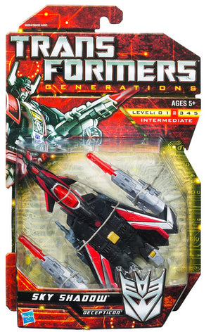 Transformers Generations 6 Inch Action Figure (2011 Wave 5) - Sky Shadow (Non Mint Packaging)