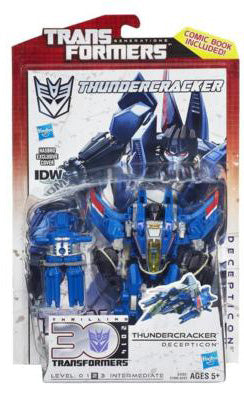 Transformers Generations 6 Inch Action Figure Deluxe Class - Thundercracker (Sub-Standard Packaging)