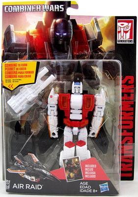 Transformers Generations Combiner Wars 6 Inch Figure Deluxe Class Wave 2 - Air Raid (Sub-Standard Packaging)