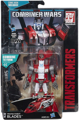 Transformers Generations Combiner Wars 6 Inch Figure Deluxe Class Wave 3 - Blades (Sub-Standard Packaging)