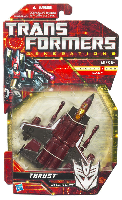 Transformers Generations 6 Inch Action Figure Deluxe Class (2010 Wave 1) - Thrust