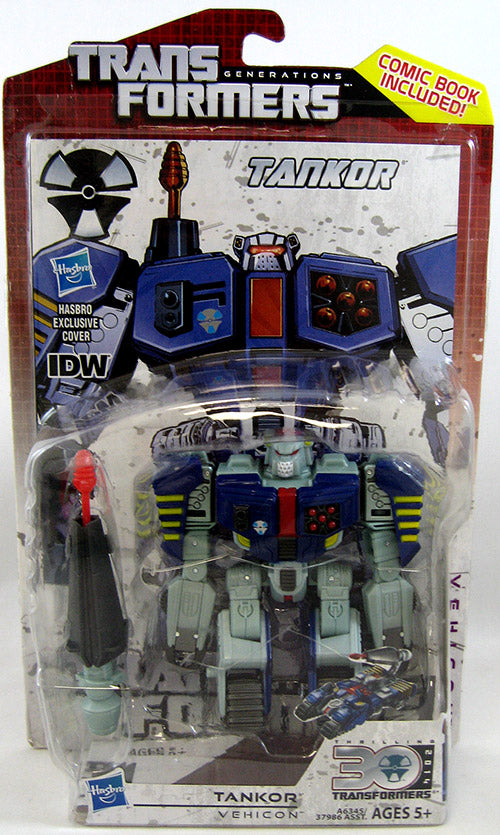 Transformers Generations 6 Inch Action Figure Deluxe Class Wave 9 - Tankor (Beast Machines)