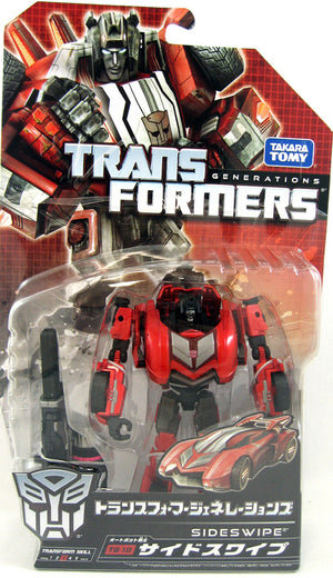 Transformers Generations 6 Inch Figure Japanese Series - Fall Of Cybertron Sideswipe TG10 (Sub-Standard Packaging)