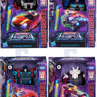 Transformers Generations Legacy 6 Inch Action Figure Deluxe Class Wave 3 - Set of 4 (Crankcase-Skullgrin-Dead End-P&P)