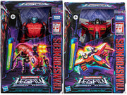 Transformers Generations Legacy 7 Inch Action Figure Voyager Class Wave 3 - Set of 2 (Starscream - Inferno )