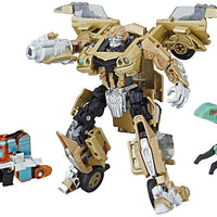 Transformers Generations 5 Inch Action Figure Movie Exclusive - Bumblebee Retro Rock Garage Exclusive (Shelf Wear)