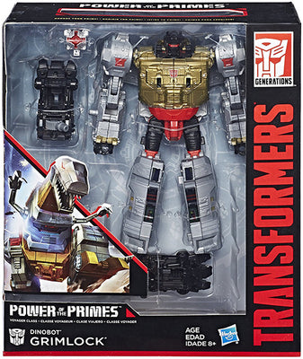 Transformers Generations Power Of The Primes 8 Inch Figure Voyager Class Wave 1 - Grimlock (Sub-Standard Packaging)
