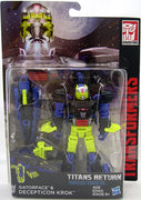 Transformers Generations Titans Return 6 Inch Action Figure Deluxe Class (2017 Wave 2) - Krok & Gatorface