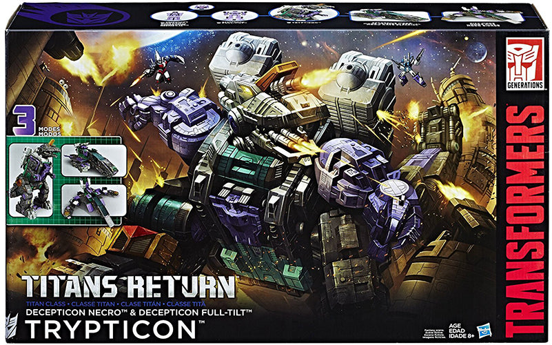 Transformers Generations Titans Return 18 Inch Action Figure Titan Class Series - Trypticon