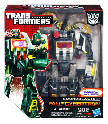 Transformers Generations 8 Inch Action Figure Voyager Class (2012 Wave 1) - Soundblaster (Sub-Standard Packaging)