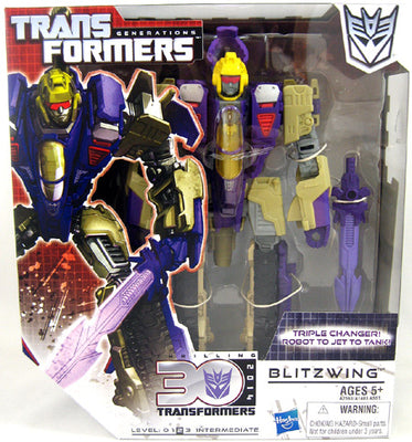 Transformers Generations 8 Inch Action Figure Voyager Class (2012 Wave 3) - Blitzwing