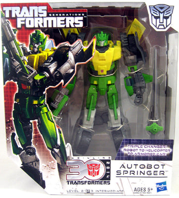 Transformers Generations 8 Inch Action Figure Voyager Class (2012 Wave 3) - Springer