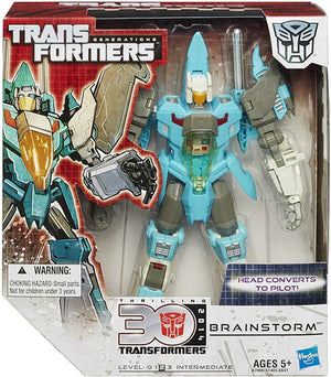 Transformers Generations 8 Inch Action Figure Voyager Class - Brainstorm