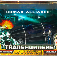 Transformers 6 Inch Action Figure Human Alliance (2010 Wave 2) - Sideswipe w/ Mikaela