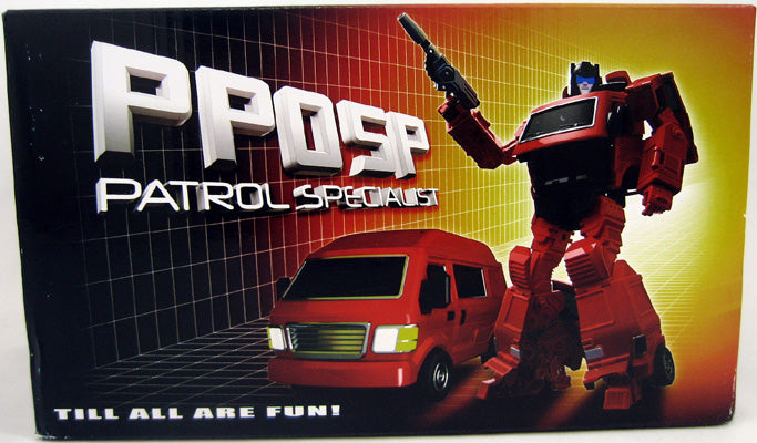 Transformers Japanese 6 inch Action Figure - Ironhide Patrol Specialist Exclusive (LE 500)