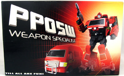 Transformers Japanese 6 Inch Action Figure PPO5W Series - Ironhide Weapon Specialist