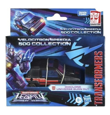 Transformers Legacy Velocitron 5 Inch Action Figure Deluxe Class Exclusive - Burn Out