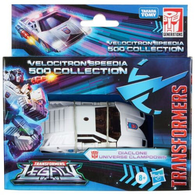 Transformers Legacy Velocitron 5 Inch Action Figure Deluxe Class Exclusive - Clampdown