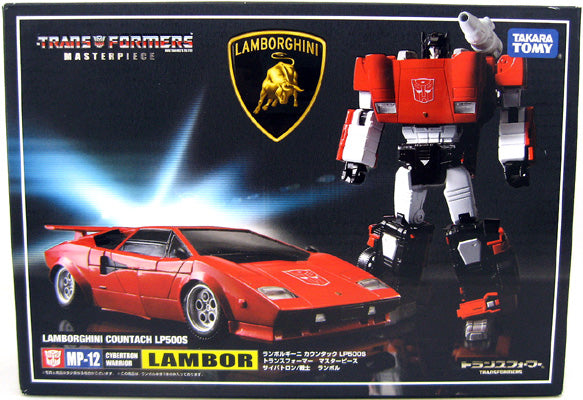 Transformers 6 Inch Action Figure Masterpiece Series - Sideswipe MP-12