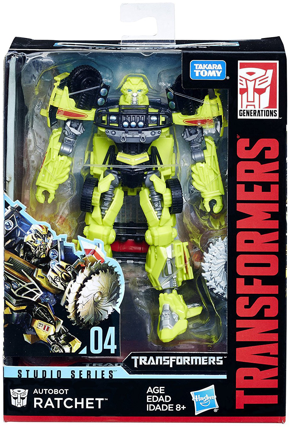 Transformers Movie Studio Series 6 Inch Action Figure Deluxe Class - Ratchet #04
