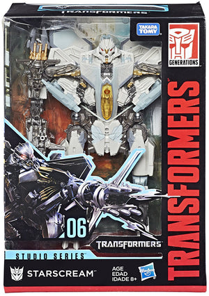Transformers Movie Studio Series 8 Inch Action Figure Voyager Class - Starscream #06 (Sub-Standard Packaging)