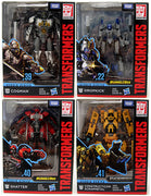 Transformers Movie Studios Series 5 Inch Action Figure Deluxe Class - Set (Dropkick - Cogman - Shatter - Scrapmetal)