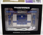 Transformers MP3 Action Figures Music Player: Soundwave Spark Blue Version