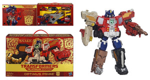Transformers 9 Inch Action Figure Platinum Edition - Platinum Optimus Prime Year Of The Snake