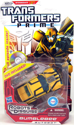 Transformers Prime 6 Inch Action Figure (2012 Wave 6) - Bumblebee (DVD Included)