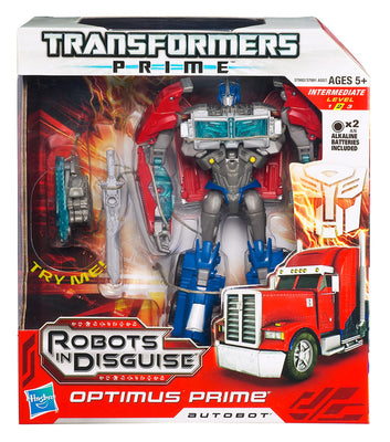 Transformers Prime Robots In Disguise 8 Inch Action Figure Voyager Class (2012 Wave 1) - Optimus Prime