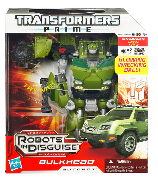 Transformers Prime Robots in Disguise 8 Inch Action Figure Voyager Class (2012 Wave 2) - Bulkhead