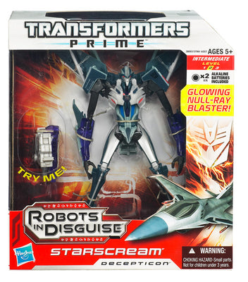 Transformers Prime Robots in Disguise 8 Inch Action Figure Voyager Class (2012 Wave 2) - Starscream