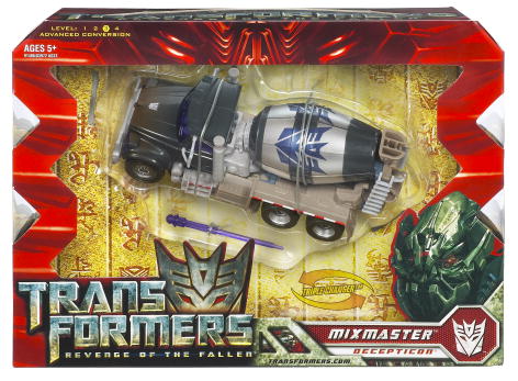 Transformers Revenge Of The Fallen Movie Action Figure Voyager Class Wave 3: Mixmaster