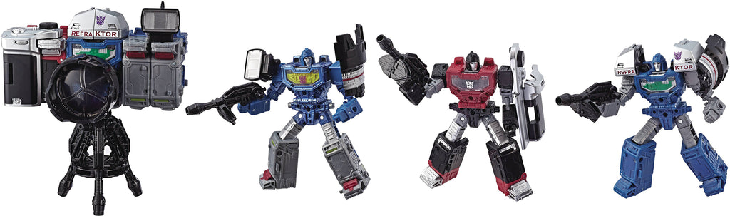 Transformers Siege War For Cybertron 6 Inch Action Figure Deluxe Class - Refraktor 3-Pack