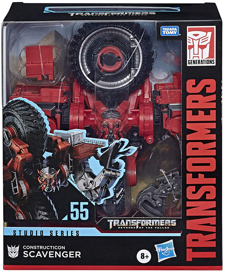 Transformers Studio Dark Of The Moon 8 Inch Action Figure Leader Class - Scavenger #55