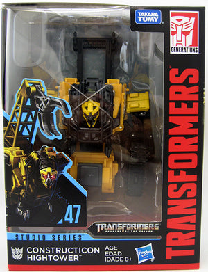 Transformers Studio Series 6 Inch Action Figure Deluxe Class - Constructicon Hightower #47